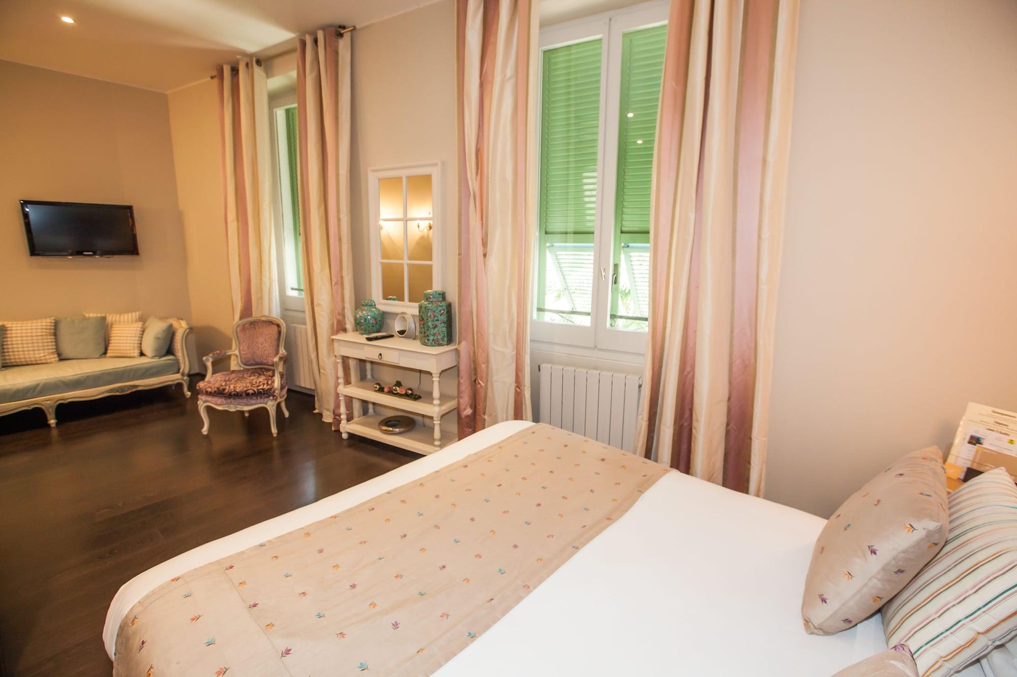 Paris Rome Hotell Menton Exteriör bild