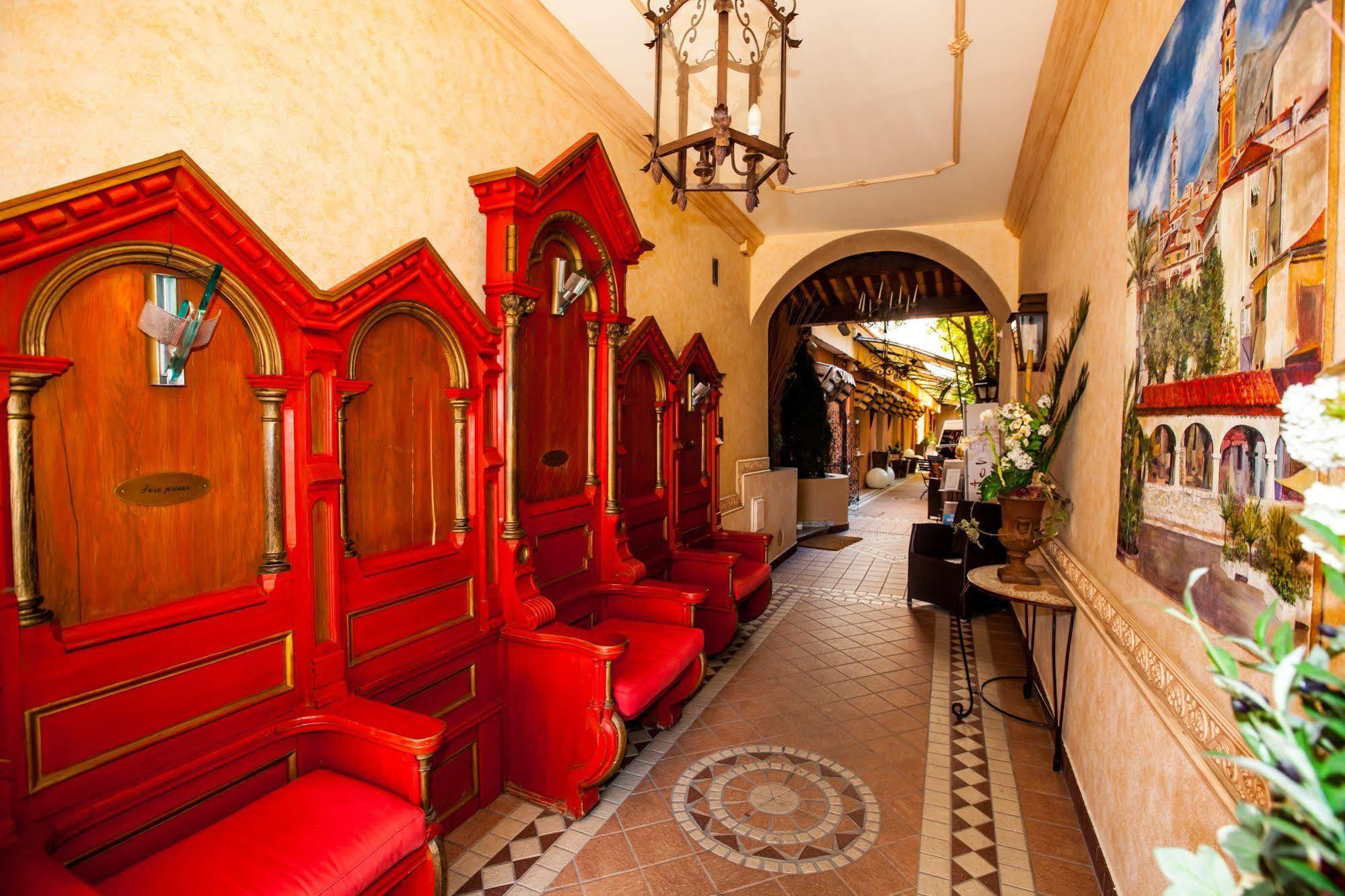 Paris Rome Hotell Menton Exteriör bild